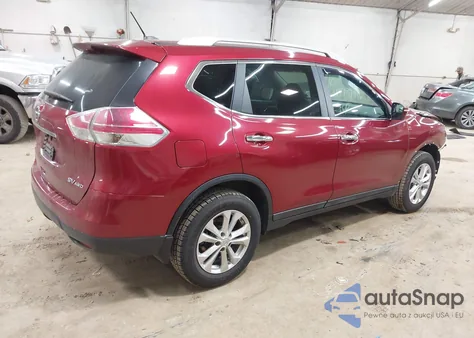 2015 Nissan Rogue Sv z USA, uszkodzony, nr VIN 5N1AT2MV8FC874709